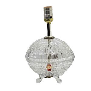 Anna Hutte Bleikristall Germany lead Crystal Boudoir Table Lamp 3 way Light